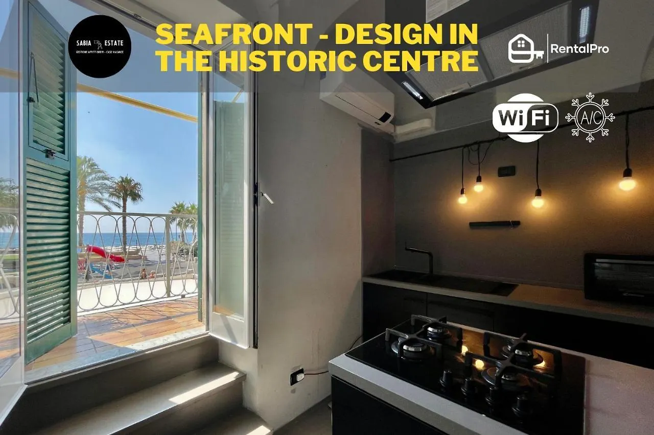 Frontemare Design In Centro Storico - Wifi E A/C Apartment Loano